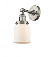  203-SN-G51 - Bell - 1 Light - 5 inch - Brushed Satin Nickel - Sconce