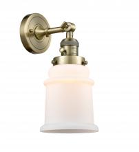  203SW-AB-G181 - Canton - 1 Light - 7 inch - Antique Brass - Sconce