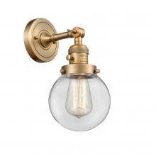  203SW-BB-G202-6-LED - Beacon - 1 Light - 6 inch - Brushed Brass - Sconce