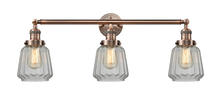  205-AC-G142 - Chatham - 3 Light - 30 inch - Antique Copper - Bath Vanity Light