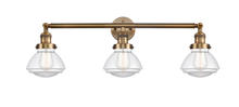  205-BB-G322 - Olean - 3 Light - 31 inch - Brushed Brass - Bath Vanity Light