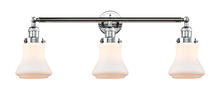  205-PC-G191 - Bellmont - 3 Light - 30 inch - Polished Chrome - Bath Vanity Light