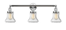  205-PC-G194 - Bellmont - 3 Light - 30 inch - Polished Chrome - Bath Vanity Light