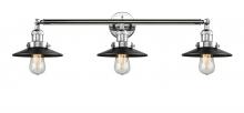  205-PC-M6 - Railroad - 3 Light - 32 inch - Polished Chrome - Bath Vanity Light