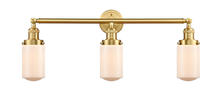  205-SG-G311 - Dover - 3 Light - 31 inch - Satin Gold - Bath Vanity Light