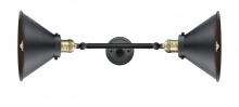  208L-BAB-M10-BK - Briarcliff - 2 Light - 10 inch - Black Antique Brass - Bath Vanity Light