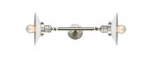  208L-SN-G1 - Halophane - 2 Light - 9 inch - Brushed Satin Nickel - Bath Vanity Light