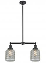  209-OB-G262 - Stanton - 2 Light - 23 inch - Oil Rubbed Bronze - Stem Hung - Island Light