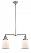  209-SN-G181 - Canton - 2 Light - 21 inch - Brushed Satin Nickel - Stem Hung - Island Light