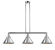  213-PC-M10-PC - Briarcliff - 3 Light - 43 inch - Polished Chrome - Stem Hung - Island Light