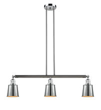  213-PC-M9-PC - Addison - 3 Light - 38 inch - Polished Chrome - Stem Hung - Island Light