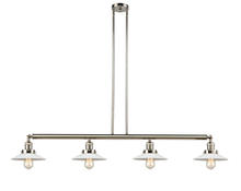  214-PN-G1 - Halophane - 4 Light - 53 inch - Polished Nickel - Stem Hung - Island Light