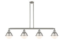  214-SN-HFS-61-SN - Hampden - 4 Light - 52 inch - Brushed Satin Nickel - Stem Hung - Island Light