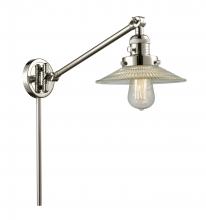  237-PN-G2 - Halophane - 1 Light - 9 inch - Polished Nickel - Swing Arm