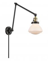  238-BAB-G321 - Olean - 1 Light - 9 inch - Black Antique Brass - Swing Arm