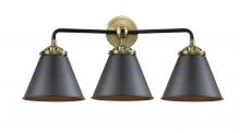  284-3W-BAB-M13-BK-LED - Appalachian - 3 Light - 26 inch - Black Antique Brass - Bath Vanity Light