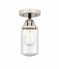  288-1C-BPN-G314 - Dover - 1 Light - 5 inch - Black Polished Nickel - Semi-Flush Mount