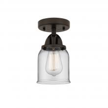  288-1C-OB-G52 - Bell - 1 Light - 5 inch - Oil Rubbed Bronze - Semi-Flush Mount