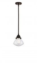  288-1S-OB-G324 - Olean - 1 Light - 7 inch - Oil Rubbed Bronze - Cord hung - Mini Pendant