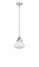  288-1S-PC-G322 - Olean - 1 Light - 7 inch - Polished Chrome - Cord hung - Mini Pendant