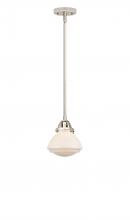  288-1S-PN-G321 - Olean - 1 Light - 7 inch - Polished Nickel - Cord hung - Mini Pendant