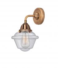  288-1W-AC-G534 - Oxford - 1 Light - 8 inch - Antique Copper - Sconce