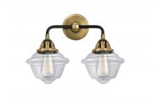  288-2W-BAB-G532 - Oxford - 2 Light - 16 inch - Black Antique Brass - Bath Vanity Light