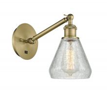  317-1W-AB-G275 - Conesus - 1 Light - 6 inch - Antique Brass - Sconce