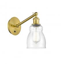  317-1W-SG-G394 - Ellery - 1 Light - 5 inch - Satin Gold - Sconce