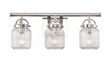  416-3W-PN-G416-6SDY - Latreille - 3 Light - 22 inch - Polished Nickel - Bath Vanity Light