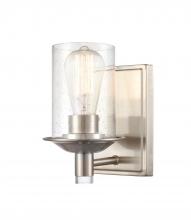  417-1W-SN-G4174-LED - Manhattan - 1 Light - 5 inch - Satin Nickel - Bath Vanity Light