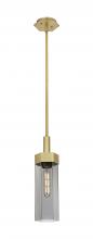  427-1S-BB-G427-14SM - Claverack - 1 Light - 6 inch - Brushed Brass - Pendant