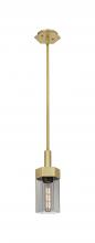  427-1S-BB-G427-9SM - Claverack - 1 Light - 6 inch - Brushed Brass - Pendant