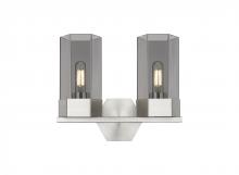  427-2W-SN-G427-9SM - Claverack - 2 Light - 13 inch - Satin Nickel - Bath Vanity Light