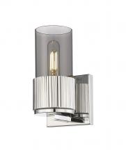  428-1W-PN-G428-7SM - Bolivar - 1 Light - 5 inch - Polished Nickel - Sconce