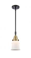  447-1S-BAB-G181S - Canton - 1 Light - 7 inch - Black Antique Brass - Mini Pendant