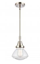  447-1S-PN-G324 - Olean - 1 Light - 7 inch - Polished Nickel - Mini Pendant