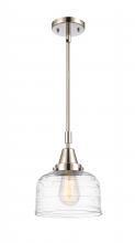  447-1S-PN-G713 - Bell - 1 Light - 8 inch - Polished Nickel - Mini Pendant