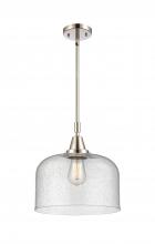  447-1S-PN-G74-L - Bell - 1 Light - 12 inch - Polished Nickel - Mini Pendant