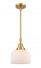  447-1S-SG-G71 - Bell - 1 Light - 8 inch - Satin Gold - Mini Pendant