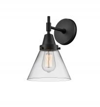  447-1W-BK-G42 - Cone - 1 Light - 8 inch - Matte Black - Sconce