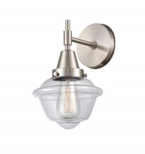  447-1W-SN-G532 - Oxford - 1 Light - 8 inch - Satin Nickel - Sconce