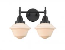  447-2W-BK-G531 - Oxford - 2 Light - 17 inch - Matte Black - Bath Vanity Light