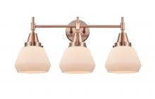  447-3W-AC-G171 - Fulton - 3 Light - 25 inch - Antique Copper - Bath Vanity Light