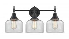  447-3W-BK-G72 - Caden - 3 Light - 26 inch - Matte Black - Bath Vanity Light