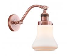  515-1W-AC-G191 - Bellmont - 1 Light - 7 inch - Antique Copper - Sconce