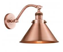  515-1W-AC-M10-AC - Briarcliff - 1 Light - 10 inch - Antique Copper - Sconce