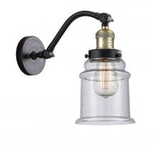  515-1W-BAB-G184 - Canton - 1 Light - 6 inch - Black Antique Brass - Sconce