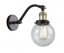  515-1W-BAB-G204-6 - Beacon - 1 Light - 6 inch - Black Antique Brass - Sconce