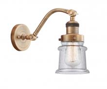  515-1W-BB-G184S - Canton - 1 Light - 7 inch - Brushed Brass - Sconce